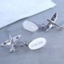 Spitfire Cufflinks Solid Silver, thumbnail 5 of 6