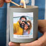 Personalised Favourite Moment Photo Candle, thumbnail 1 of 3