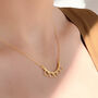 Adhira Circle Bar Necklace, thumbnail 1 of 7