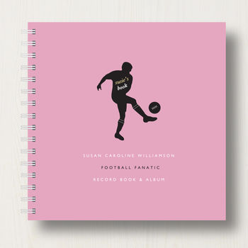 Personalised Football Lover's Book Or Album, 11 of 11