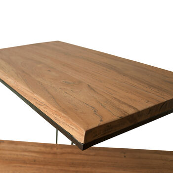 Selby Slim Coffee Table And Over Arm Lamp Table, 4 of 10