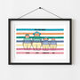 Personalised Jelly Baby Family Print, thumbnail 2 of 4