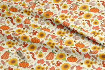 Halloween Ditsy Autumnal Fabric, 3 of 6