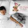 Personalised Reindeer 'Good This Year' Pillowcase, thumbnail 1 of 2