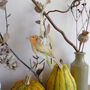 Robin And Snowdrop Wooden Hanging Decoration, thumbnail 7 of 11