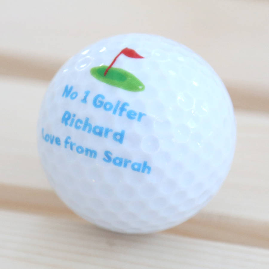 personalised golf ball by my 1st years