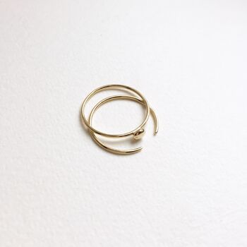 Recycled Gold Open Ring, 3 of 4