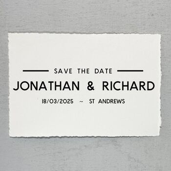 Save The Date Rubber Stamp – Simple, 8 of 9