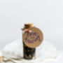 Cute Wedding Favour Tea In Glass Bottle With Cork, thumbnail 9 of 12