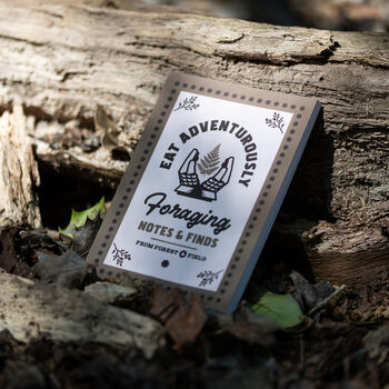 Personalised Outdoor Foraging Pouch And Notebook, 7 of 10