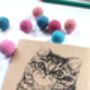 A6 Cat Lovers Notebook Pocket Sized Notebook, thumbnail 4 of 9