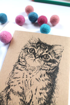 A6 Cat Lovers Notebook Pocket Sized Notebook, 4 of 9
