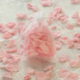20 Mini Biodegradable Pink Rose Petal Confetti Bags, thumbnail 1 of 3