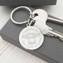 Engraved Circle Keyring Friendship Is A Knot, thumbnail 1 of 3