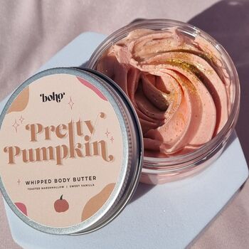 Handmade Pumpkin Vegan Whipped Body Butter, 2 of 3