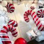 Large Candy Cane Christmas Balloon Decorations, thumbnail 5 of 6