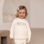 Mama Est. Embroidered Personalised Jumper Sweatshirt Perfect Mother's Day Gift, thumbnail 4 of 12