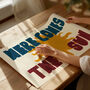 Here Comes The Sun Hand Painted Wall Art Print, thumbnail 6 of 7