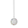 Sterling Silver Chakra Initial Disc Necklace, thumbnail 2 of 4