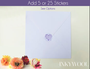 Forever Remembered Kaleidoscope Butterfly Heart Card, Not 3D, 10 of 11