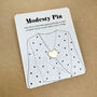 Modesty Pin, Heart Shaped Modesty Pin, Heart Little Brooch, thumbnail 4 of 6