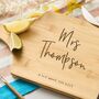 Personalised Teacher Gift Chopping Board, thumbnail 2 of 2