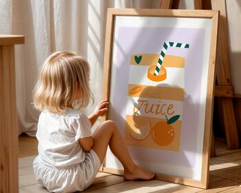 Orange Juice Art Print, 2 of 9