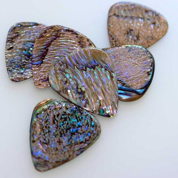 Abalone Tones Guitar Plectrums In A Gift Tin, 6 of 8