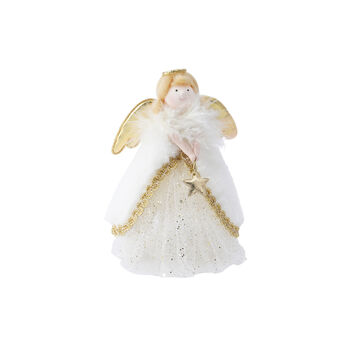 Gold Angel Christmas Tree Topper | 17cm, 4 of 5