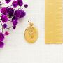 Poppy August Birthflower Sterling Silver Necklace, thumbnail 6 of 12