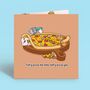 Pizza Card | Cute Greeting Cards, thumbnail 1 of 4