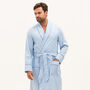 Mens Brushed Cotton Dressing Gown, thumbnail 1 of 4