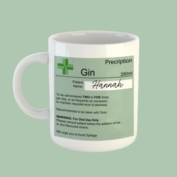 Personalised Prescription Mug, 2 of 11