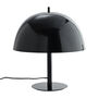 Glossy Black Dome Table Lamp, thumbnail 2 of 2