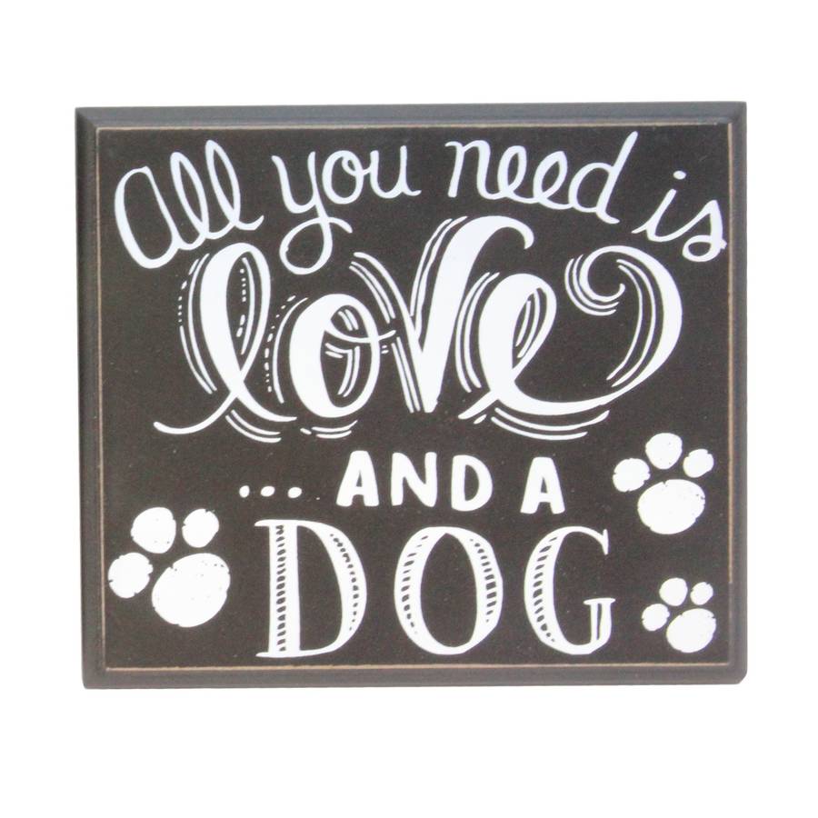 hand painted chalkboard dog sign by the contemporary home ...