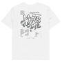 Melbourne Coffee Scene Cotton Embroidered T Shirt, thumbnail 4 of 12