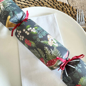 Midnight Forest Festive Christmas Crackers Set Of Six, 2 of 6