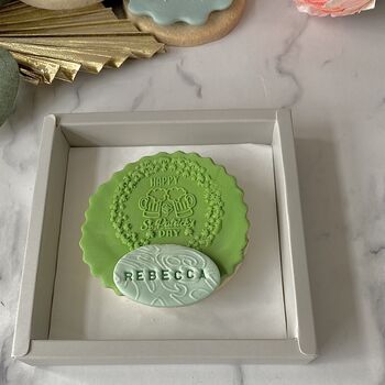 St Patrick's Day Personalised Vanilla Cookies, 4 of 4