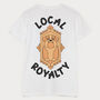 Local Royalty Men's Dog Slogan T Shirt, thumbnail 6 of 6