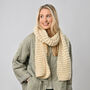 Beginners Scarf Knitting Kit Linda, thumbnail 1 of 9