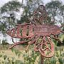 Birds And Insects Garden Feature Stake Handmade Large, thumbnail 6 of 6