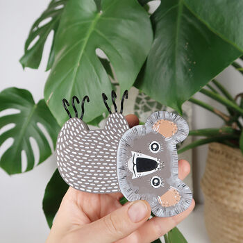 Handmade Hanging Koala Decoration For Plant, 5 of 6