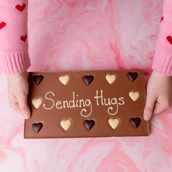 'Sending Hugs' 500g Message Slab, 3 of 5