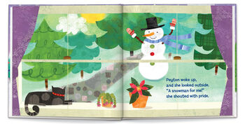 Personalised Children's Book, My Magical Snowman, 4 of 10