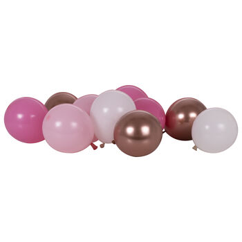 Blush And Rose Gold Party Balloon Pack, 2 of 3