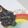 Sun Bear Over The Rainbow Art Print, thumbnail 2 of 4