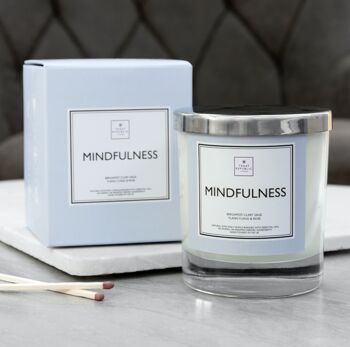 Personalised Mindfulness Scented Candle, 2 of 3