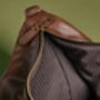 Personalised Leather Look Nuhide Pu Leather Weekender, thumbnail 2 of 7