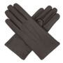 Zoe. Womens Warm Lined Leather Gloves, thumbnail 2 of 9