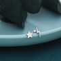 Mismatched Star And Lightning Bolt Stud Earrings, thumbnail 3 of 11
